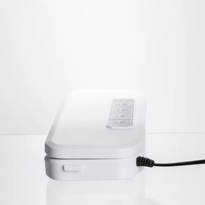 Вакууматор побутовий для сухих та вологих продуктів 400 Вт вакуумний пакувальник 4 режими роботи + 10 пакетів Білий HP-11-17W (HP-11-17W) - зображення 4