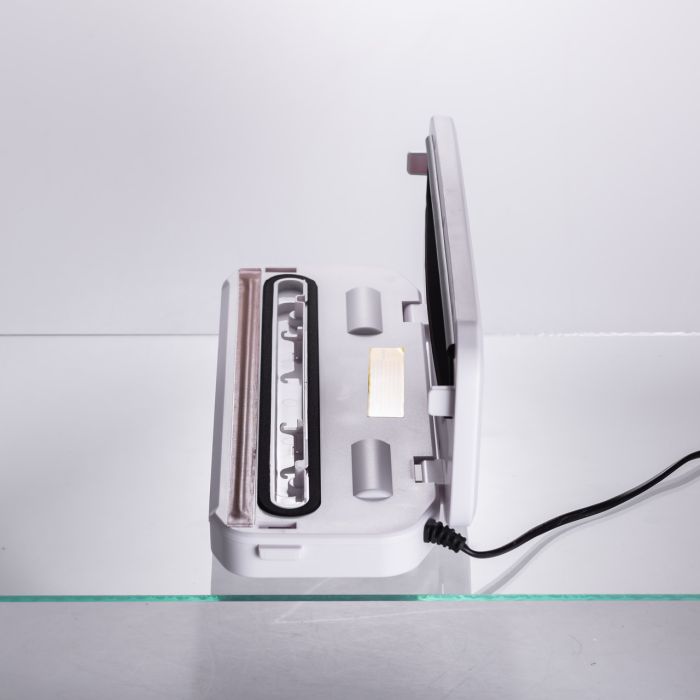 Вакууматор побутовий для сухих та вологих продуктів 400 Вт вакуумний пакувальник 4 режими роботи + 10 пакетів Білий HP-11-17W (HP-11-17W) - изображение 10