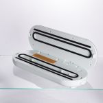 Вакууматор побутовий для сухих та вологих продуктів 90 Вт сенсорний вакуумний пакувальник + 10 пакетів HP-11-16GR (HP-11-16GR)