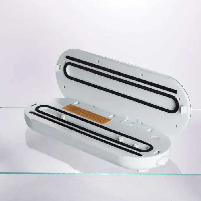 Вакууматор побутовий для сухих та вологих продуктів 90 Вт сенсорний вакуумний пакувальник + 10 пакетів HP-11-16GR (HP-11-16GR) - зображення 1