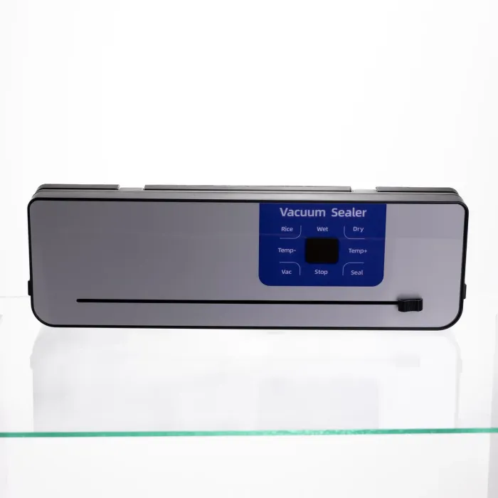 Вакууматор побутовий сенсорний для сухих і вологих продуктів 120 Вт із вбудованим різаком пакувальник вакуумний HP-11-29BL (HP-11-29BL) - зображення 5