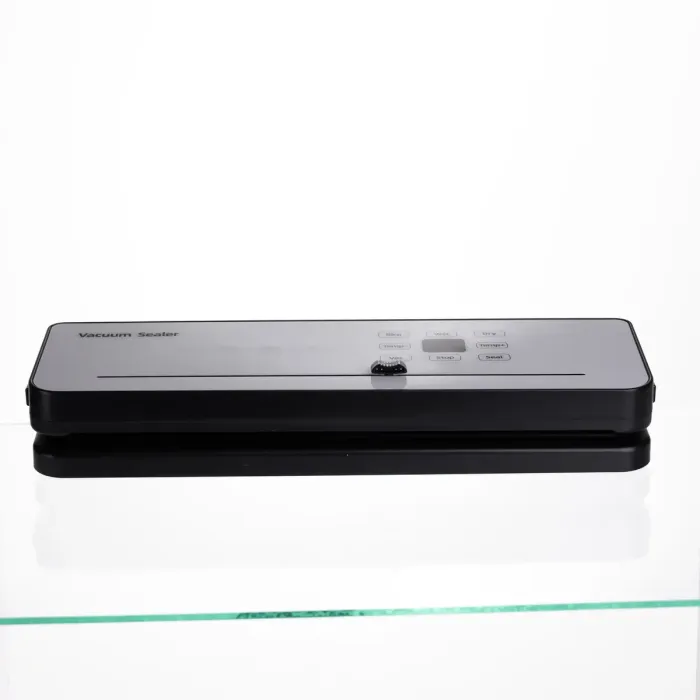 Вакууматор побутовий сенсорний для сухих і вологих продуктів 120 Вт із вбудованим різаком пакувальник вакуумний Білий HP-11-29W (HP-11-29W) - зображення 7