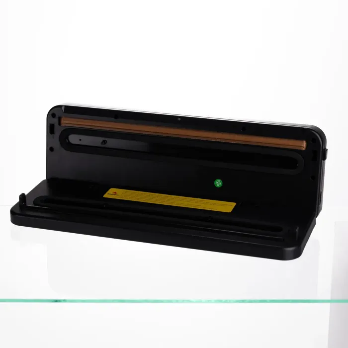 Вакууматор побутовий сенсорний для сухих і вологих продуктів 120 Вт із вбудованим різаком пакувальник вакуумний Сріблястий HP-11-29G (HP-11-29G) - зображення 6