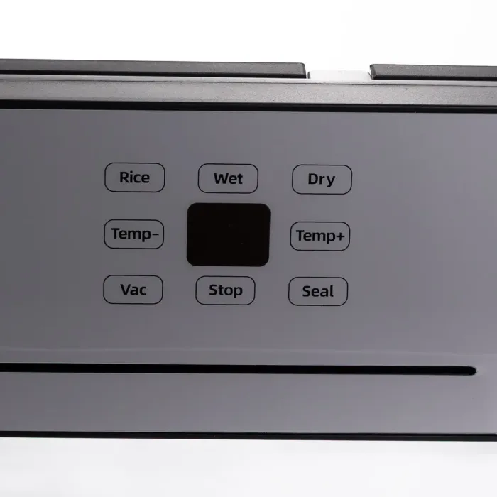 Вакууматор побутовий сенсорний для сухих і вологих продуктів 120 Вт із вбудованим різаком пакувальник вакуумний Сріблястий HP-11-29G (HP-11-29G) - зображення 7