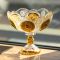 Ваза для фруктів скляна Gold Glass 22 см Yiwu HP-34-140 (HP-34-140)