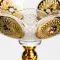 Ваза для фруктів скляна Gold Glass 22 см Yiwu HP-34-140 (HP-34-140)