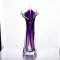 Ваза для квітів 31.5 см декоративна ваза для букета 300 мл Фіолетова (HP-9-7)