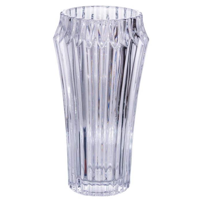Ваза для квітів зі скла 28.5 (см) декоративна прозора ваза з товстого скла 1.8 (л) HP-19-141-1 (HP-19-141-1) - изображение 1