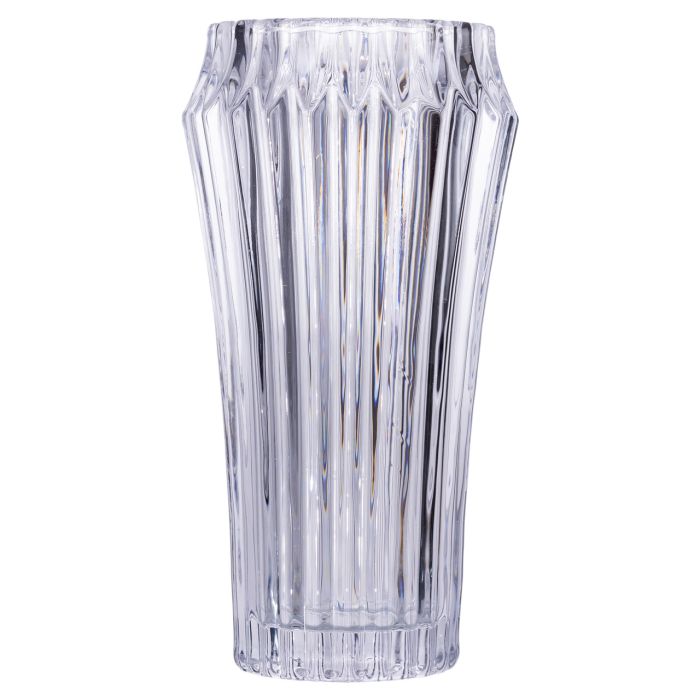 Ваза для квітів зі скла 28.5 (см) декоративна прозора ваза з товстого скла 1.8 (л) HP-19-141-1 (HP-19-141-1) - изображение 2