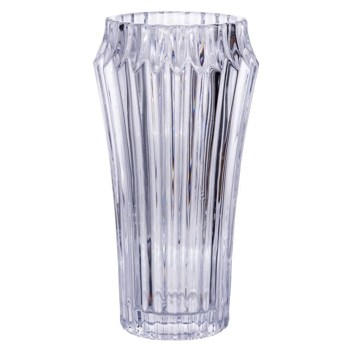 Ваза для квітів зі скла 28.5 (см) декоративна прозора ваза з товстого скла 1.8 (л) HP-19-141-1 (HP-19-141-1) - изображение 3