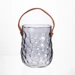 Ваза сумочка з ручкою 13×9.5×18 см декоративна Сірий HP-19-153-5 (HP-19-153-5)