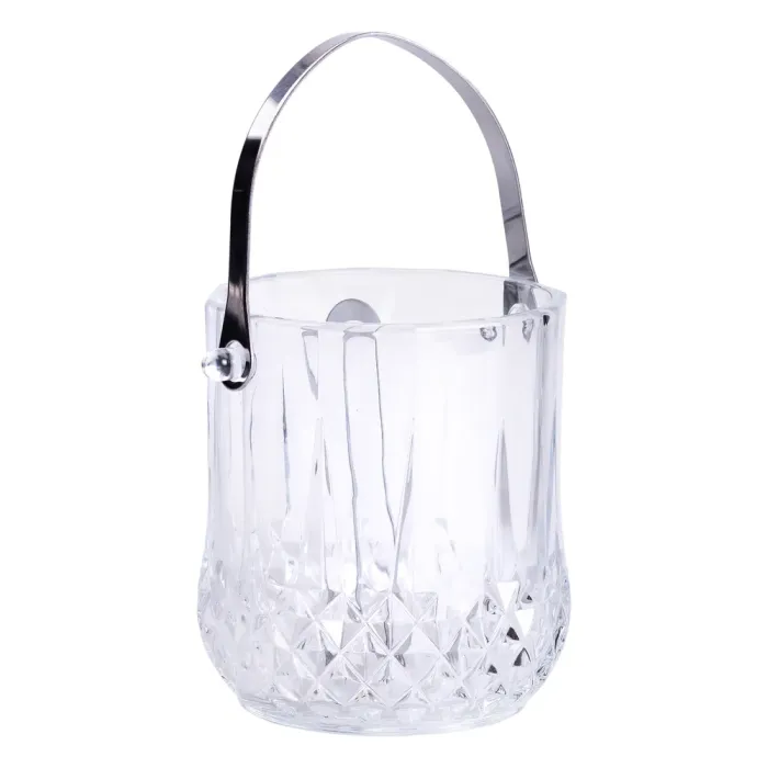 Відерце для льоду скляне 1.1 л з металевими щипцями HP-19-20 (HP-19-20) - изображение 4