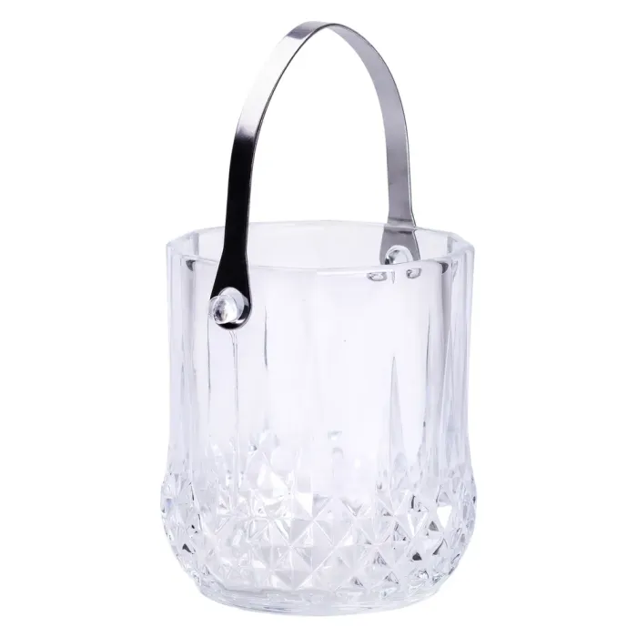 Відерце для льоду скляне 1.1 л з металевими щипцями HP-19-20 (HP-19-20) - изображение 6