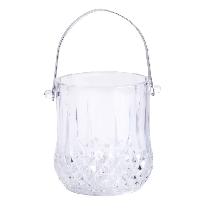 Відерце для льоду скляне 1.1 л з металевими щипцями HP-19-20 (HP-19-20) - изображение 7