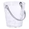 Відерце для льоду скляне 1 л з металевими щипцями HP-19-22GLASS (HP-19-22GLASS)