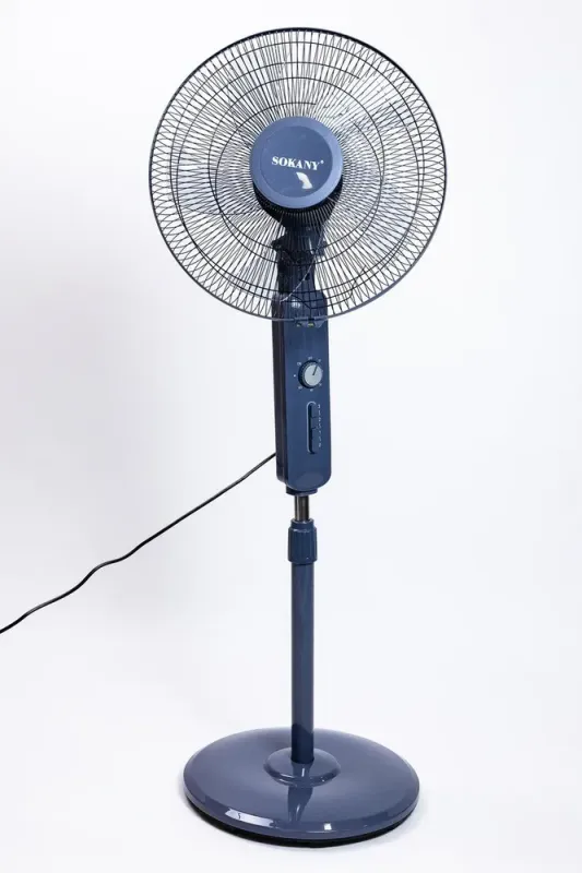 Напольный вентилятор Sokany поворотный комнатный 3 режима скорости 45 см (SK-19007) - изображение 4