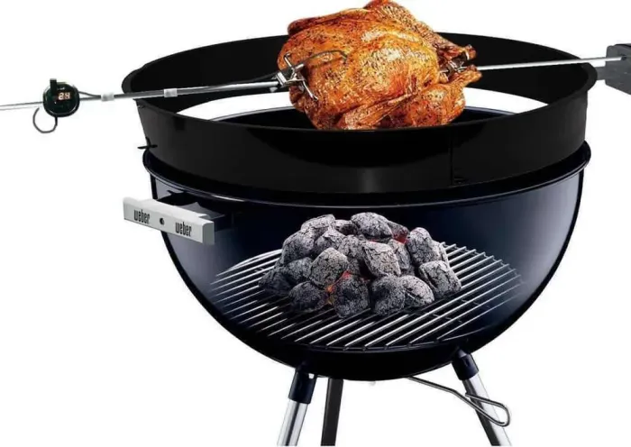 Вертел электрический для угольных грилей 57 см - Weber 7494 - зображення 6