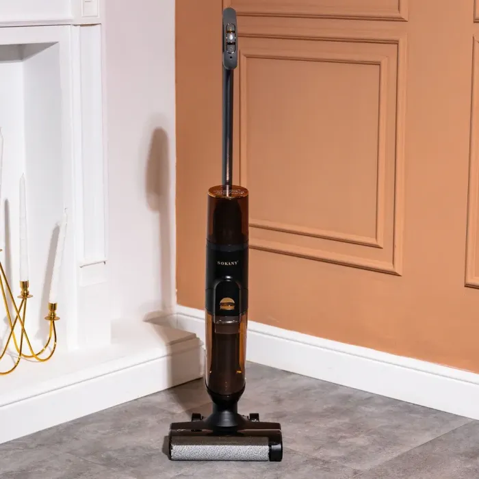 Вертикальний миючий пилосос швабра Sokany бездротовий (SK-13038) - зображення 9