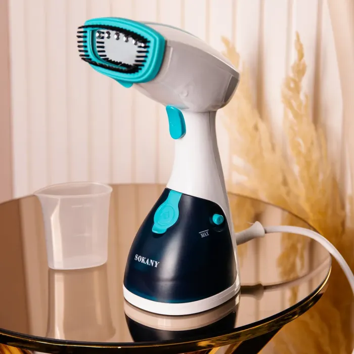 Ручний відпарювач для одягу SOKANY  250 мл  Блакитний Lugi AJ2205BL (AJ2205BL) - изображение 8