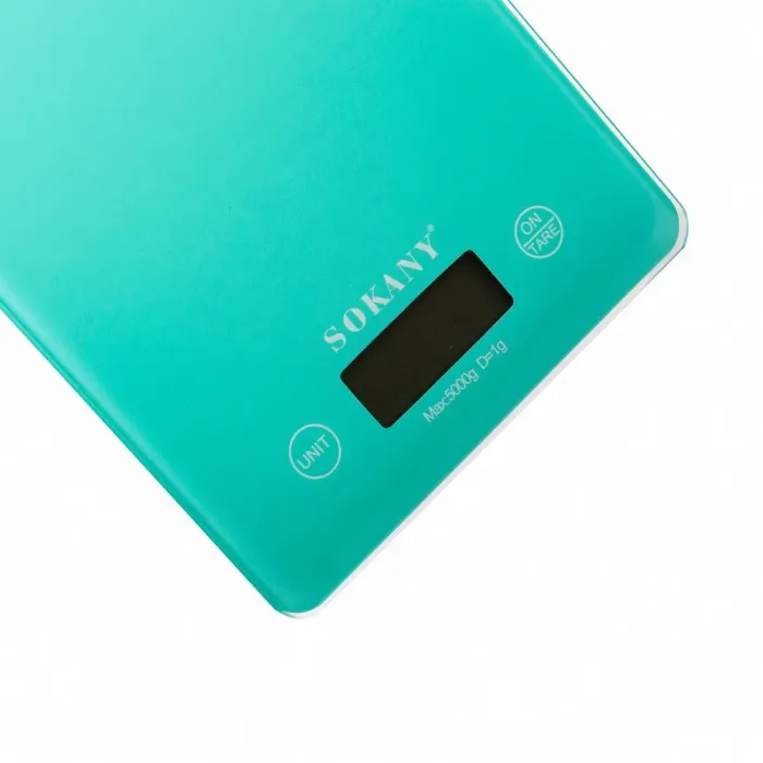 Кухонні ваги до 5 кг електронні точні ваги настільна чаша без батарейок для Sokany (SK-19027M) - зображення 2