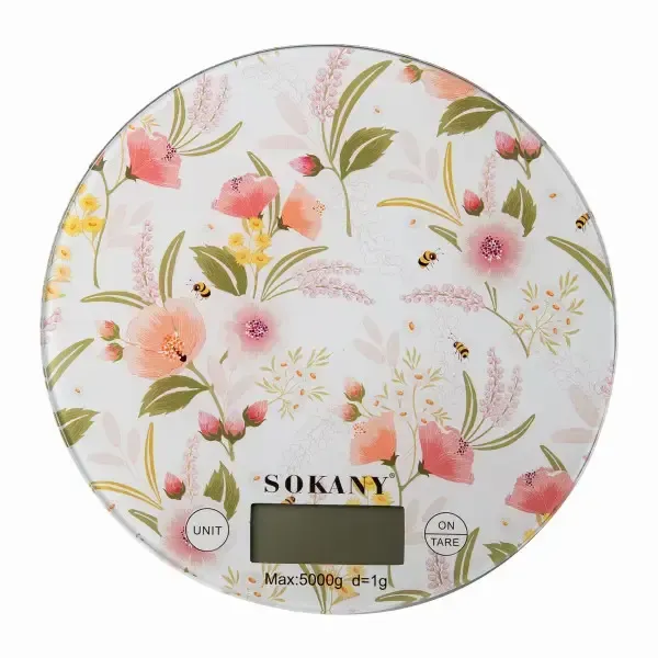 Весы кухонные до 5 кг електронні на батарейках SK-19023ML (SK-19023ML) - зображення 1