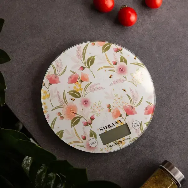 Весы кухонные до 5 кг електронні на батарейках SK-19023ML (SK-19023ML) - зображення 2