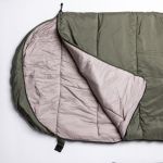 Всесезонний спальний мішок-ковдра з капюшоном 210х70 см Хакі LU-010 (LU-010)