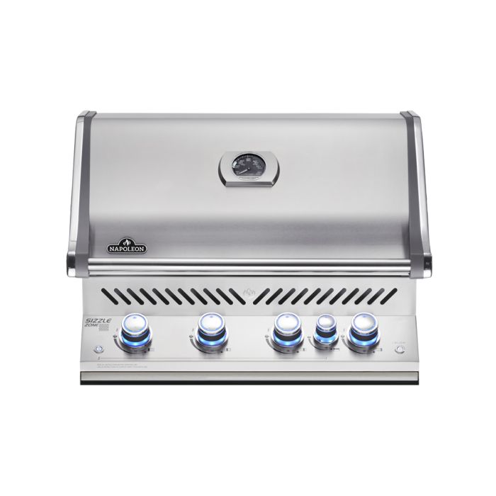 Вбудований газовий гриль Napoleon Prestige PRO-500 з вертілем (69232) нерж сталь BIPRO500RBPSS-3 - зображення 1