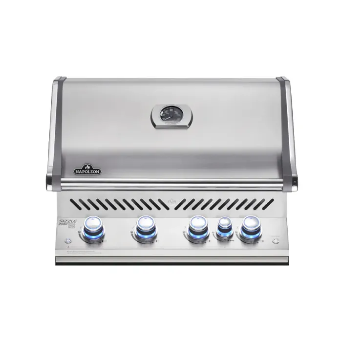 Вбудований газовий гриль Napoleon Prestige PRO-500 з вертілем (69232) нерж сталь BIPRO500RBPSS-3 - изображение 1