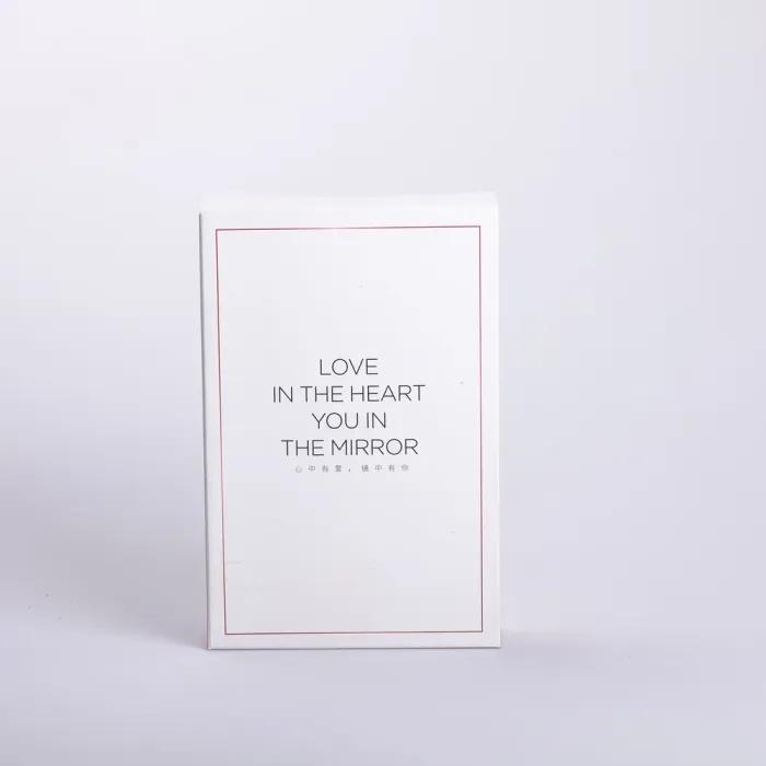 Дзеркало з лед підсвічуванням настільне складне 19.5х13.5 см косметичне для макіяжу Біле (HP-10-8AP) - изображение 10